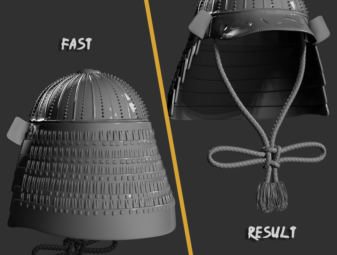 ArtStation Samurai Kit Threads and Knots Resources